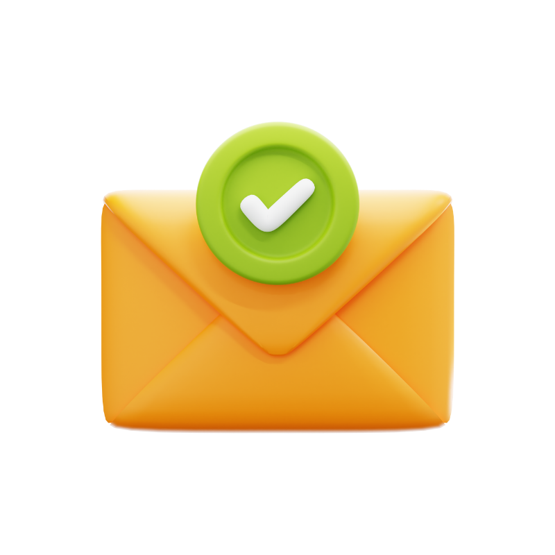 Approval 3D Illustration