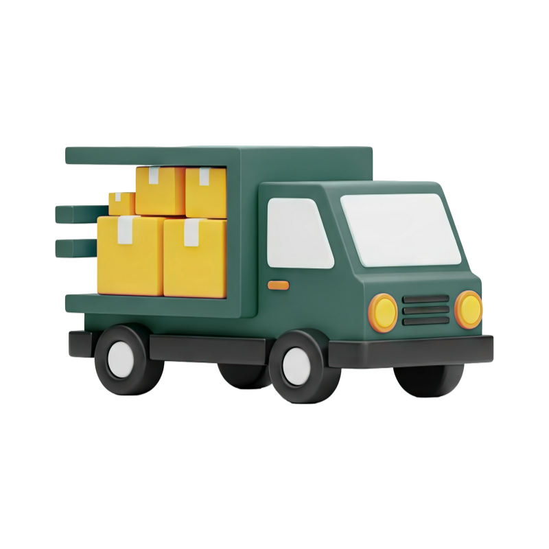 Delivery 3D Illustration
